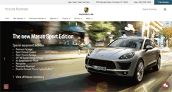 Desktop Screenshot of porscheofrochester.com